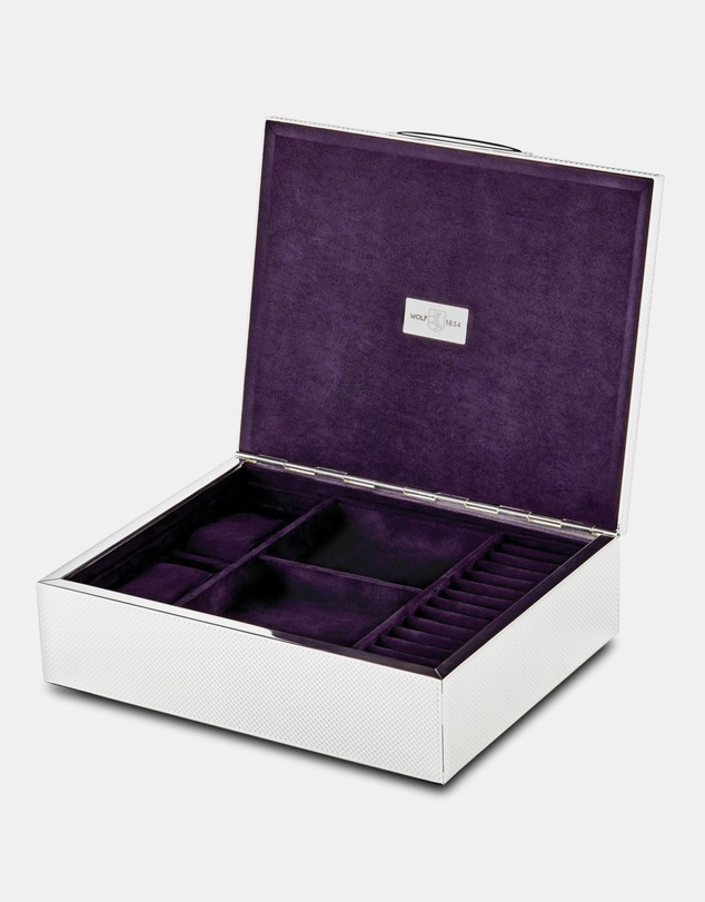 Wolf - Wolf Silver Watch Jewellery and Legacy Box