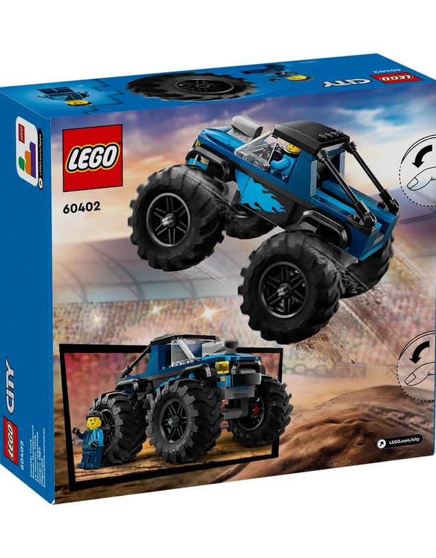 LEGO City - 60402 Blue Monster Truck