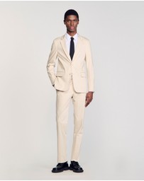 Sandro - Formal Destructure Cotton Jacket