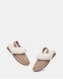 EVERAU - Australian Shepherd Ugg Waffle Plus Cow Suede Upper House Shoes