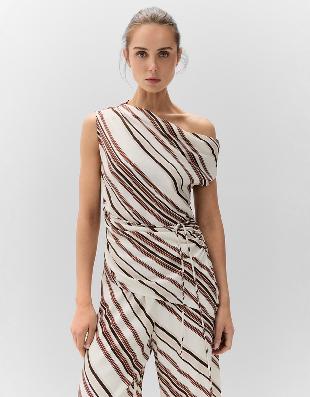 UNISON - Drape Off Shoulder Top
