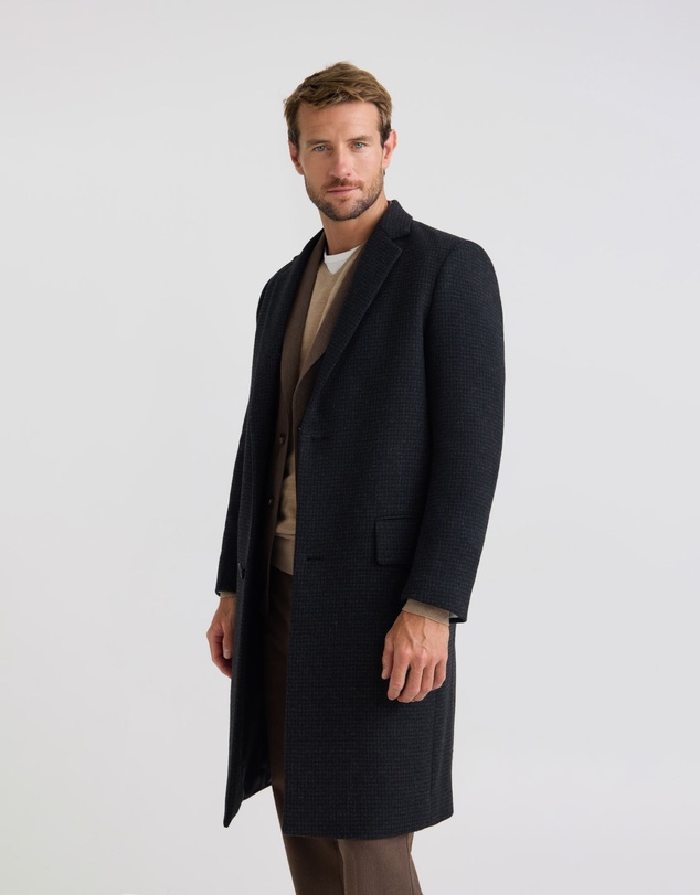 Oxford - George Wool Check Coat