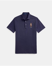 Polo Ralph Lauren - Custom Slim Polo Bear Mesh Polo Shirt