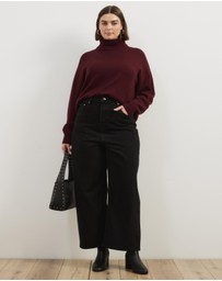 Atmos&Here Curvy - Winnie Wool Blend Knit Jumper