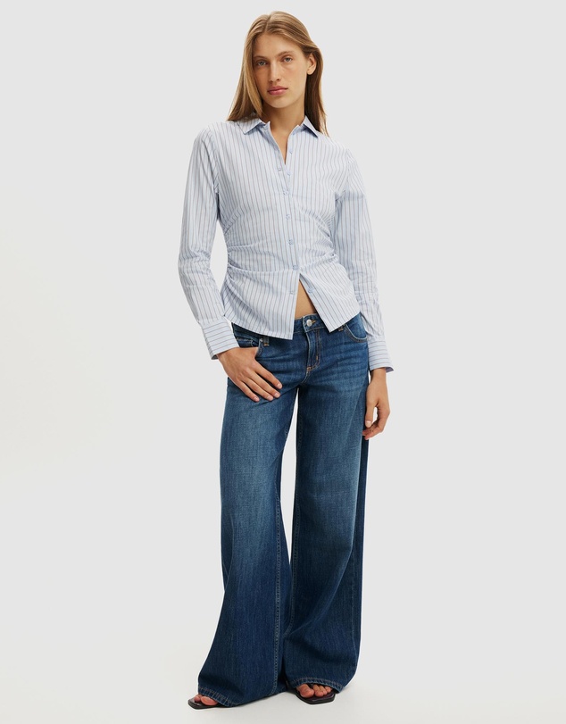 Cotton On - Peyton Gathered LS Shirt