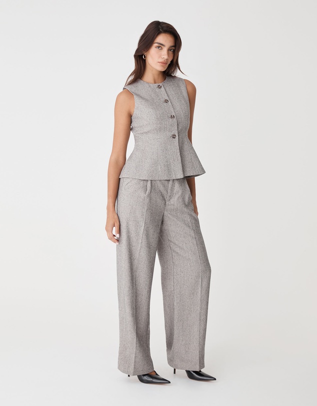 Forcast - Nevada Herringbone Vest
