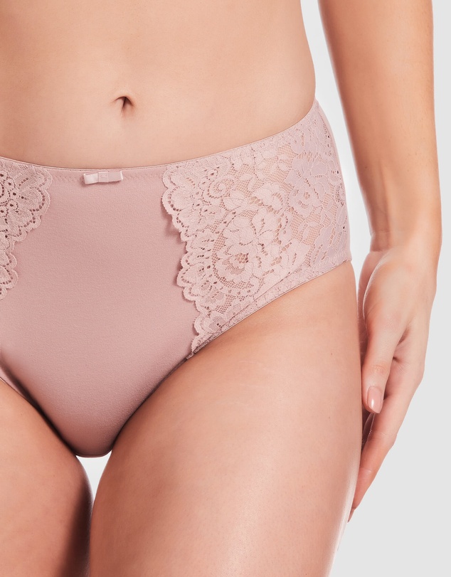 Kayser - 2 Pack Daily Essentials Stretch Lace & Cotton Full Brief (219)