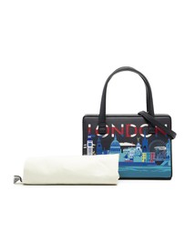 Pre-Loved by Azura Reborn - Pre-Loved Small Leather London Postal Top Handle Bag