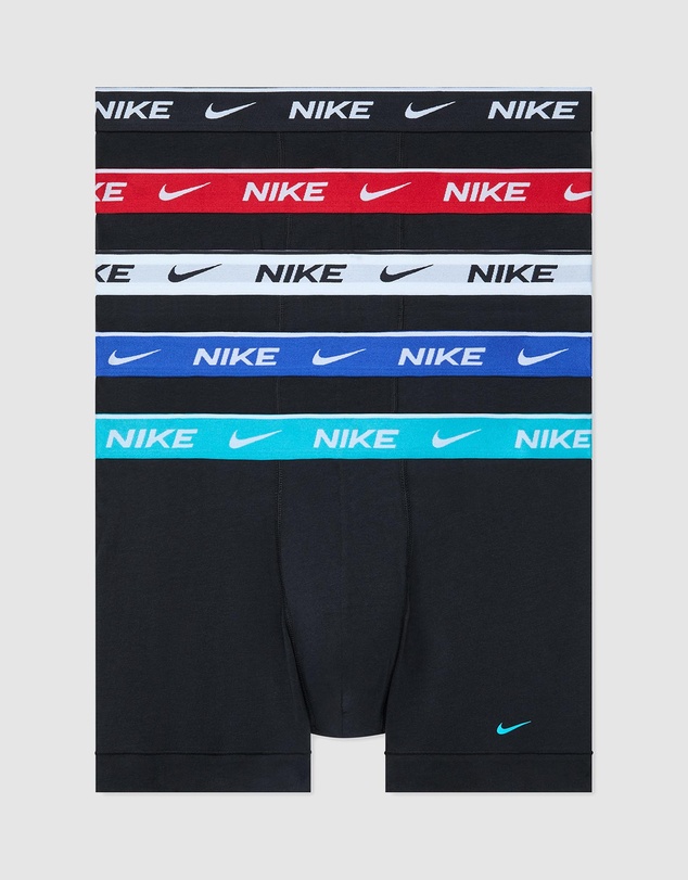 Nike - 5-Pack Essential Cotton Stretch Trunks