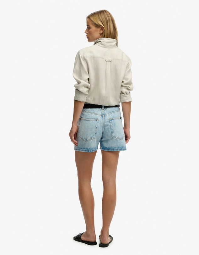 Superdry - Mid Rise Denim Short