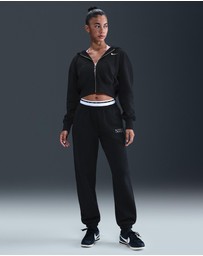 Nike - Sportswear Phoenix Fleece Loose Full-Zip Cropped Hoodie
