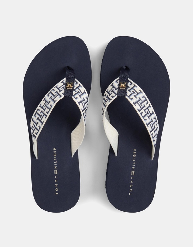 Tommy Hilfiger - Riri TH Mono Wedge Summer Sandals - Women's