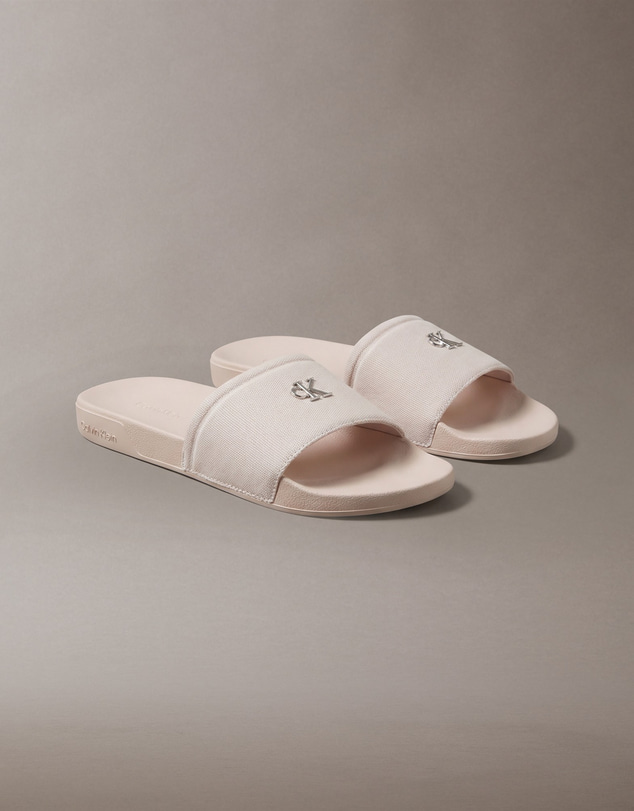 Calvin Klein - Nemo Canvas Signature Logo Sliders