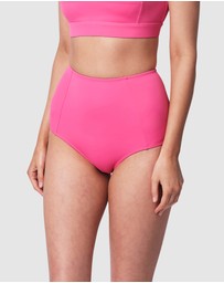 UNE PIECE - Never Say Never High-Waisted Bikini Bottom