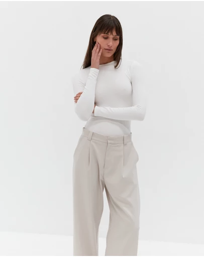 Style Addict - Ribbed Basic Bodysuit