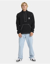 Quiksilver - Mens Mercury Polar 1/2 Zip Fleece Jumper
