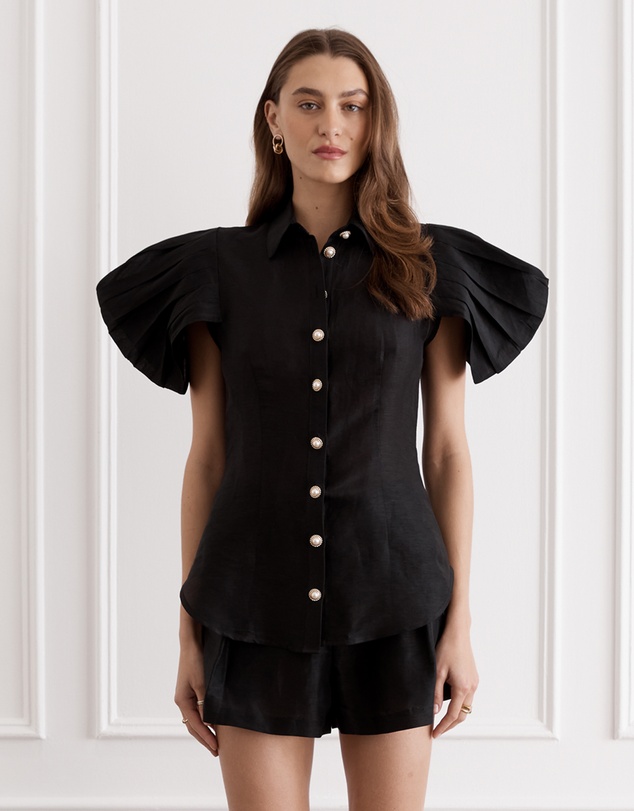 Aqua Blu Australia - Foncé Vivien Top