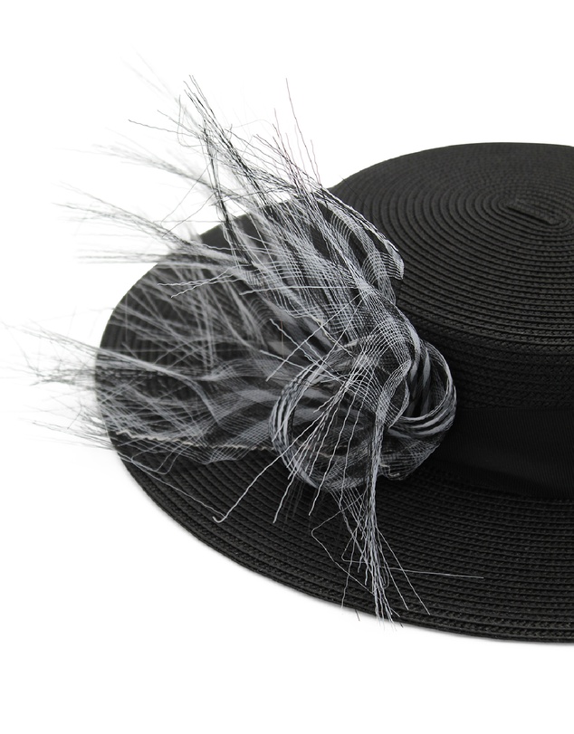 Morgan & Taylor - Nala Racewear Boater in Black
