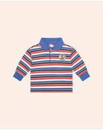 Huxbaby - Apres Ski Long Sleeve Polo - ICONIC EXCLUSIVE - Babies-Kids
