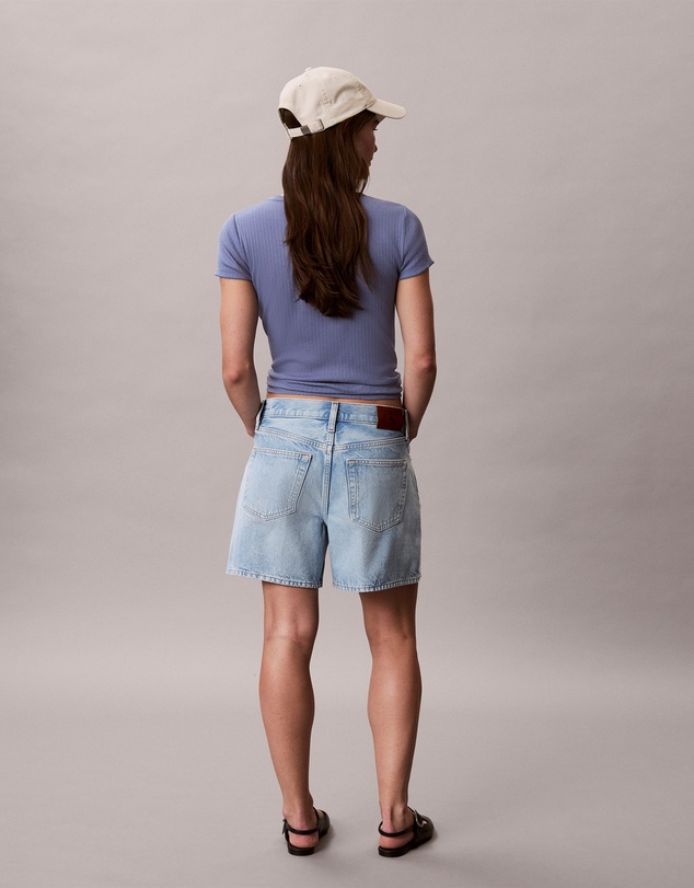 Calvin Klein Jeans - Denim High Rise A-Line Shorts