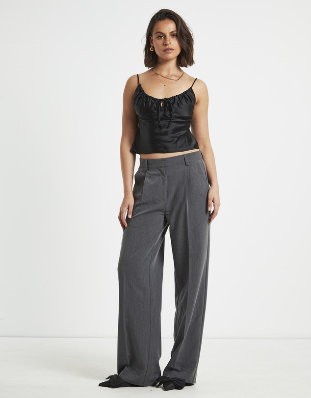 Alice In The Eve - Ruby Romantic Slip Top
