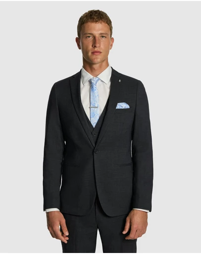 yd. - Lukey Skinny Stretch Suit Jacket
