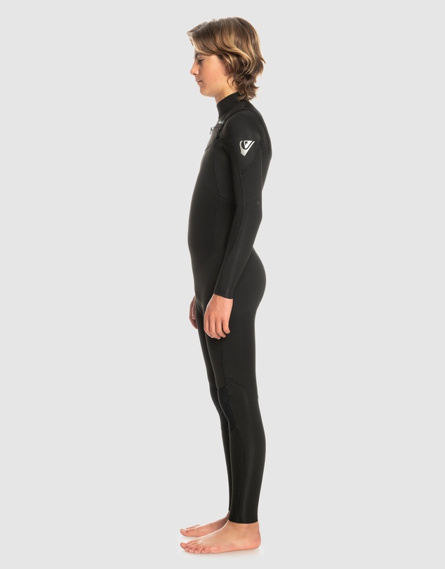 Quiksilver - Boys 8 to 16 3/2mm Everyday Sessions Chest Zip Wetsuit