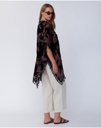 Amelius - Clover Devore Kimono