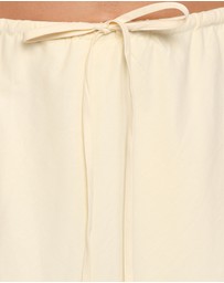 Petal & Pup - Elena Cotton Maxi Skirt - Butter Yellow