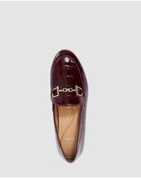 Dune London - Glory - Burgundy