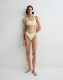 BONDI BORN - Cara Bikini Top - Porcelain (Embodee™)