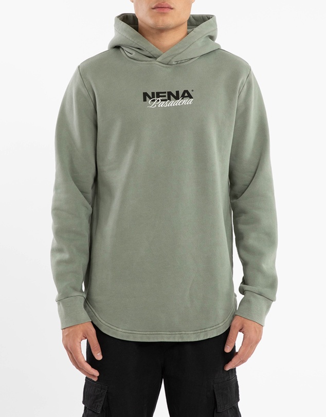 Nena & Pasadena - Neutral Dual Curved Hoodie