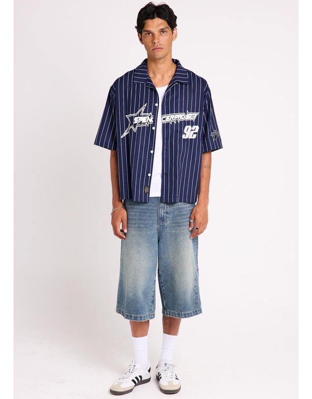 Spencer Project - Baseball Short Sleeve Shirt