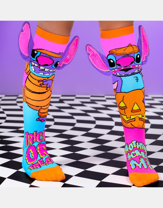 MADMIA - Stitch Neon Halloween Socks - Kids