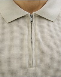 Jack & Jones - Austin Zip SS Polo