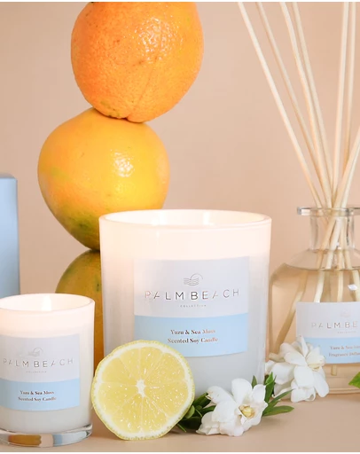 Palm Beach Collection - Yuzu & Sea Moss Scented Candle 420g