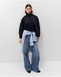 UNISON - Merino High Neck Top