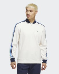 adidas Originals - Originals 3-Stripes 1/4 Zip Sweatshirt Mens