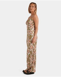 Volcom - Womens Psychonic Slippy Maxi Dress
