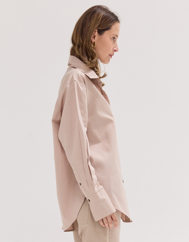 Cloth & Co. - The Split Back Shirt Limestone