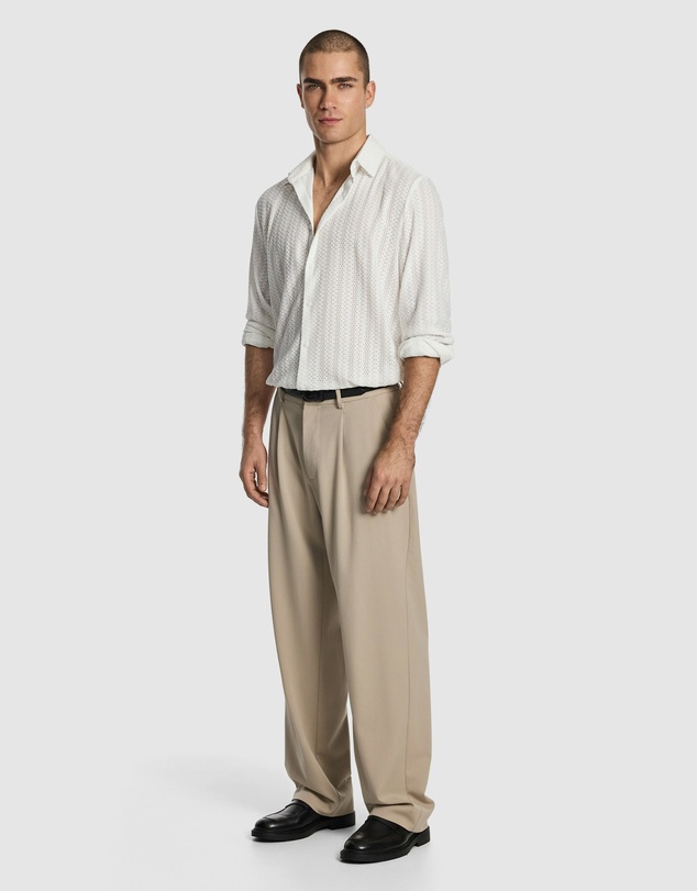 yd. - Adriano Textured Shirt