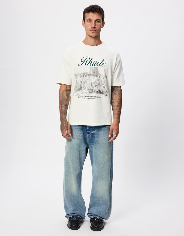 RHUDE - Virgin Islands Script Tee