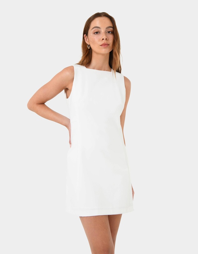 Forcast - Ava Square Neck Panel Dress