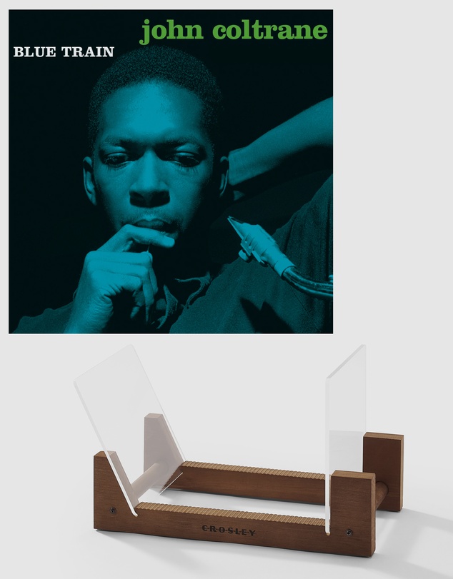 Universal Music - John Coltrane Blue Train - Vinyl Album & Crosley Record Storage Display Stand