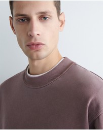 COS - Relaxed Washed-Cotton Sweatshirt