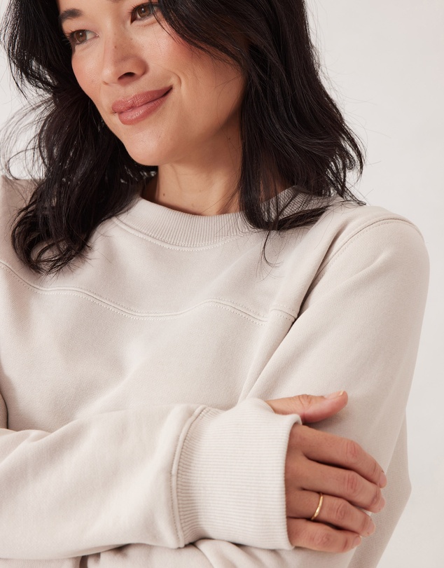 Ceres Life - Alba Seamed Fleece Top