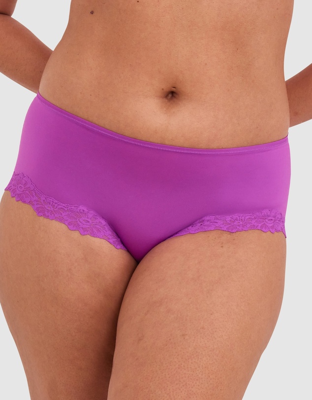 Bras N Things - NKD Shortie - Purple