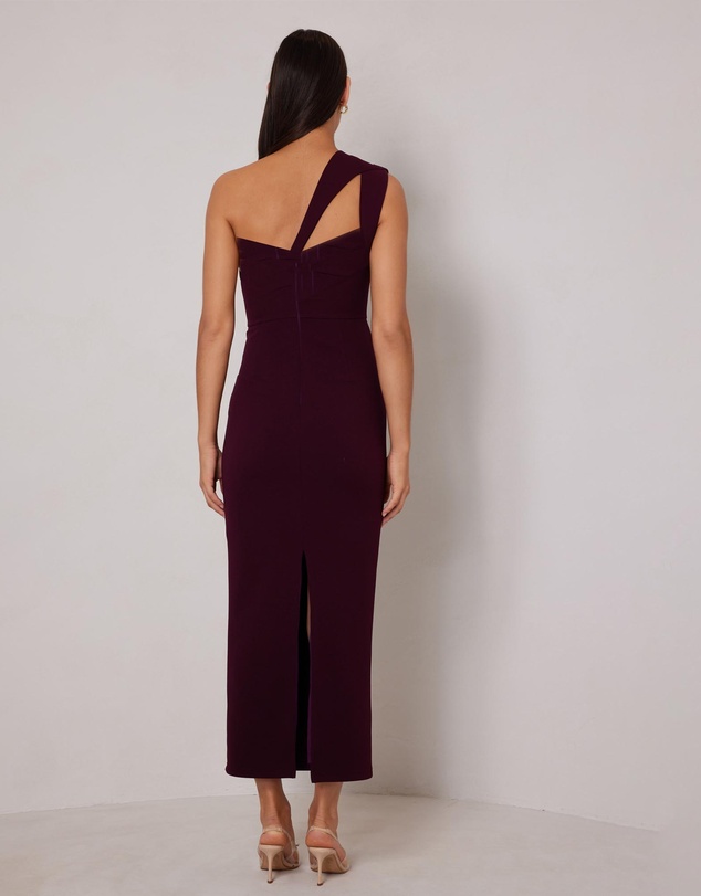 Elle Zeitoune - Harley One Shoulder Midi Dress