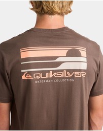 Quiksilver - Mens Stacked Horizon T-Shirt