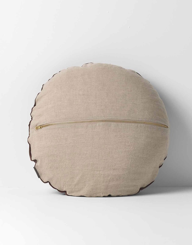 Aura Home - Round Velvet Cushion 55cm